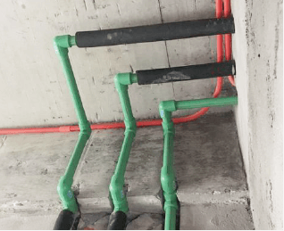 热水管防凝露处理